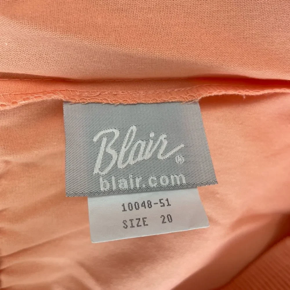 Blair Peach Colored Shorts Size 20 EUC